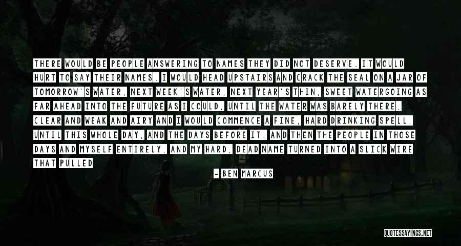 Dwarrelende Quotes By Ben Marcus Dwarrelende Quotes By Ben Marcus