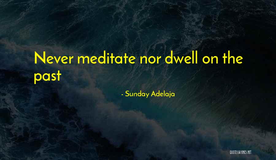 Dwell On The Past Quotes By Sunday Adelaja Dwell On The Past Quotes By Sunday Adelaja