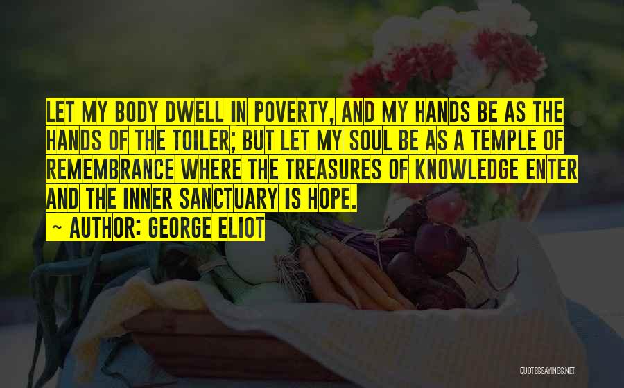 Dwell Quotes By George Eliot