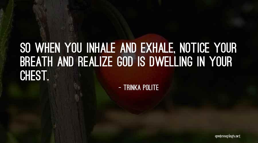 Dwelling Best Quotes By Trinka Polite Dwelling Best Quotes By Trinka Polite