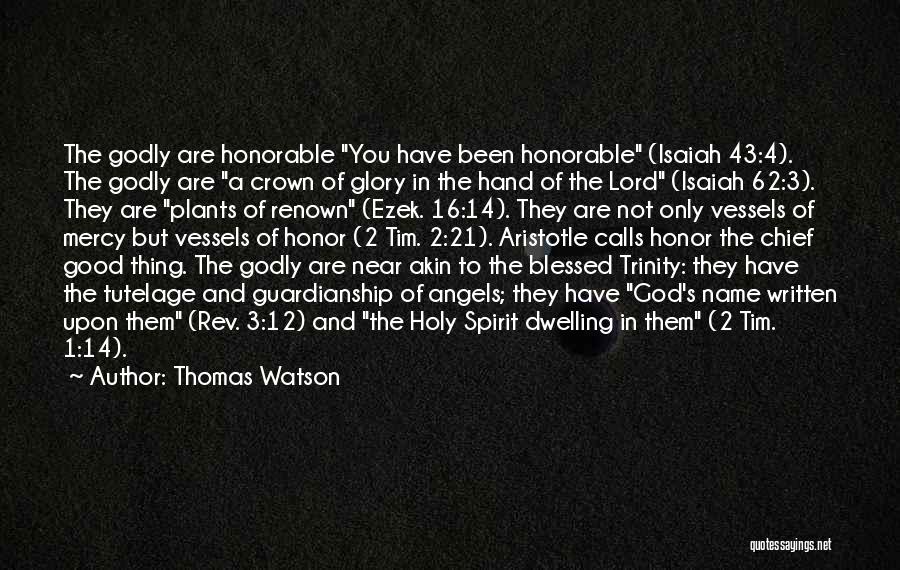 Dwelling On What Could Have Been Quotes By Thomas Watson