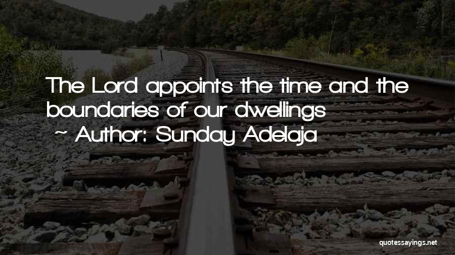 Dwellings Quotes By Sunday Adelaja