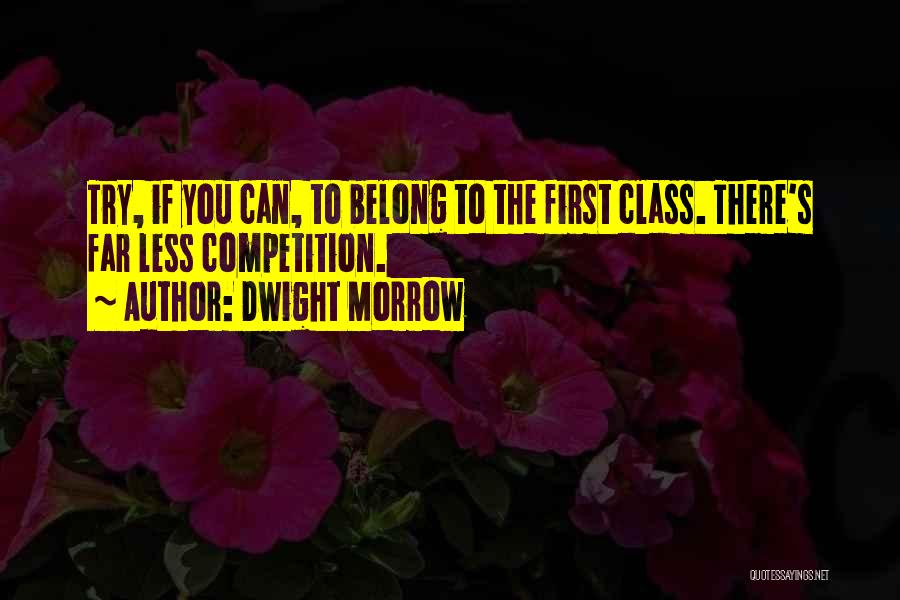 Dwight's Quotes By Dwight Morrow