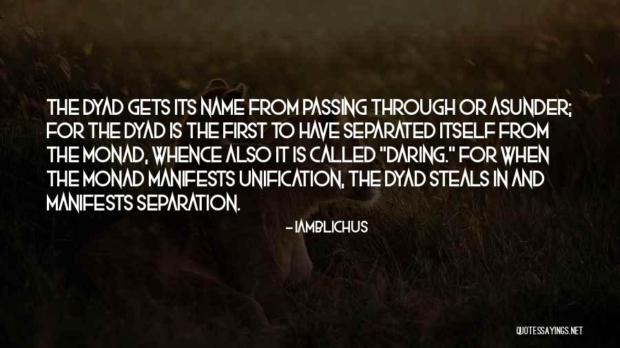 Dyad Quotes By Iamblichus Dyad Quotes By Iamblichus