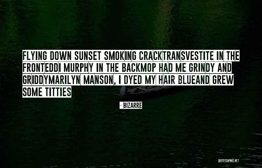 Dyed Hair Quotes By Bizarre