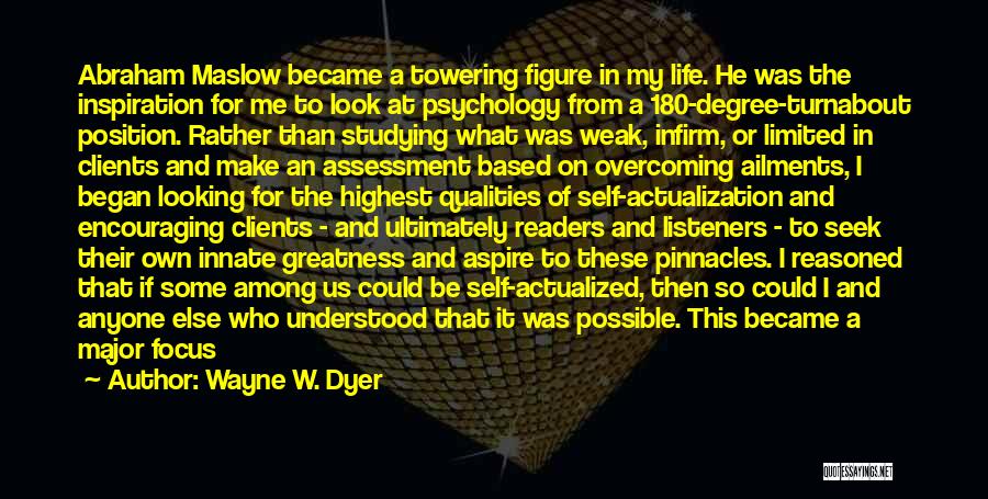 Dyer Quotes By Wayne W. Dyer