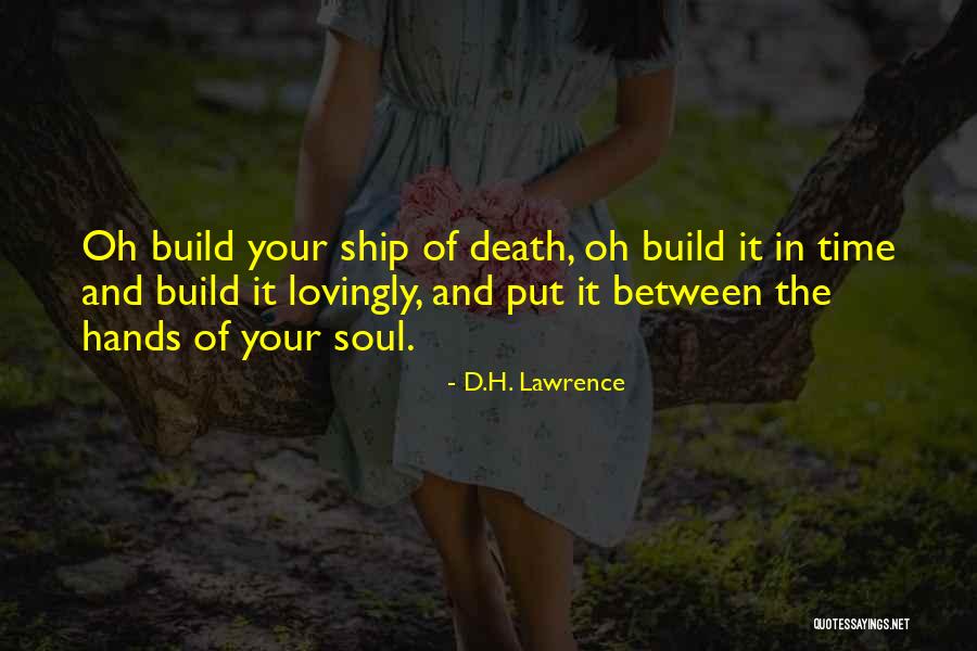 Dying And Death Quotes By D.H. Lawrence