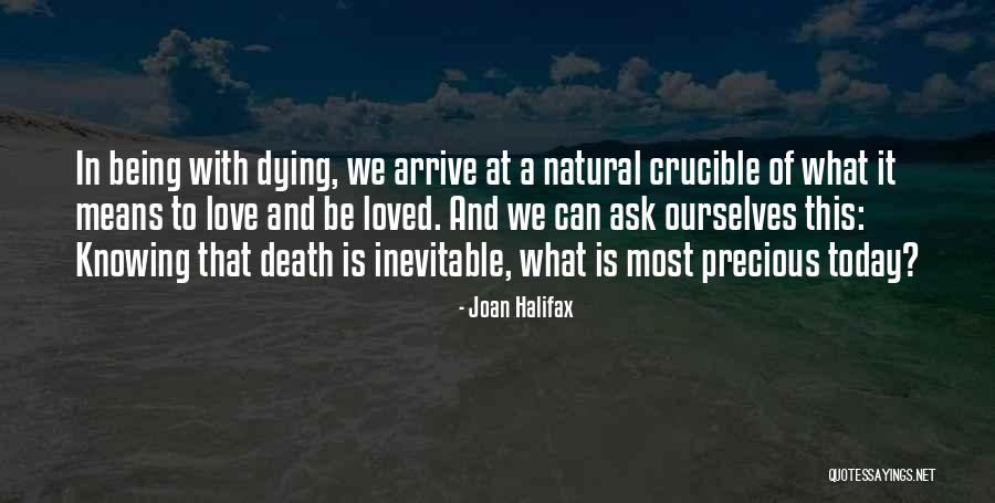 Dying And Death Quotes By Joan Halifax