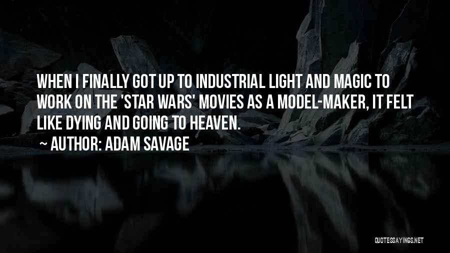 Dying And Going To Heaven Quotes By Adam Savage