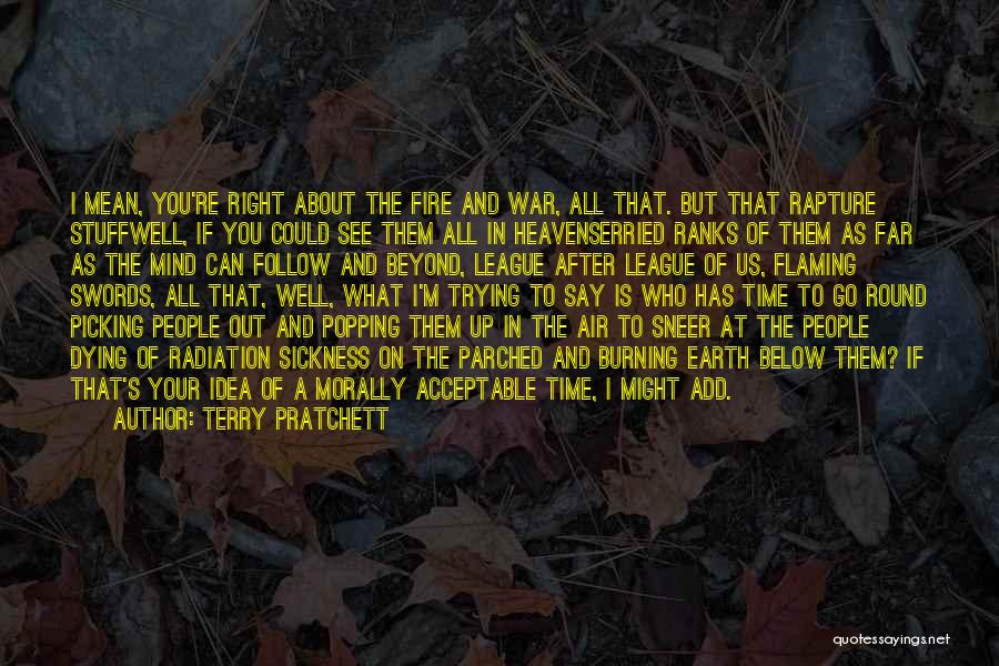 Dying And Heaven Quotes By Terry Pratchett