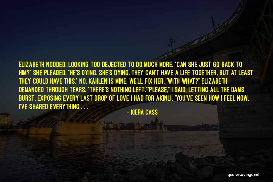 Dying And Letting Go Quotes By Kiera Cass