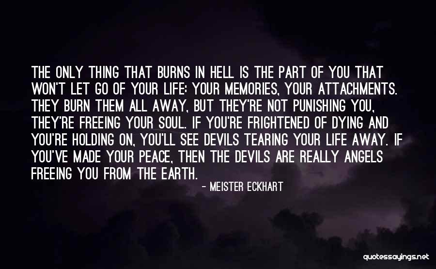 Dying And Letting Go Quotes By Meister Eckhart