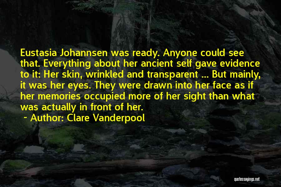 Dying And Memories Quotes By Clare Vanderpool