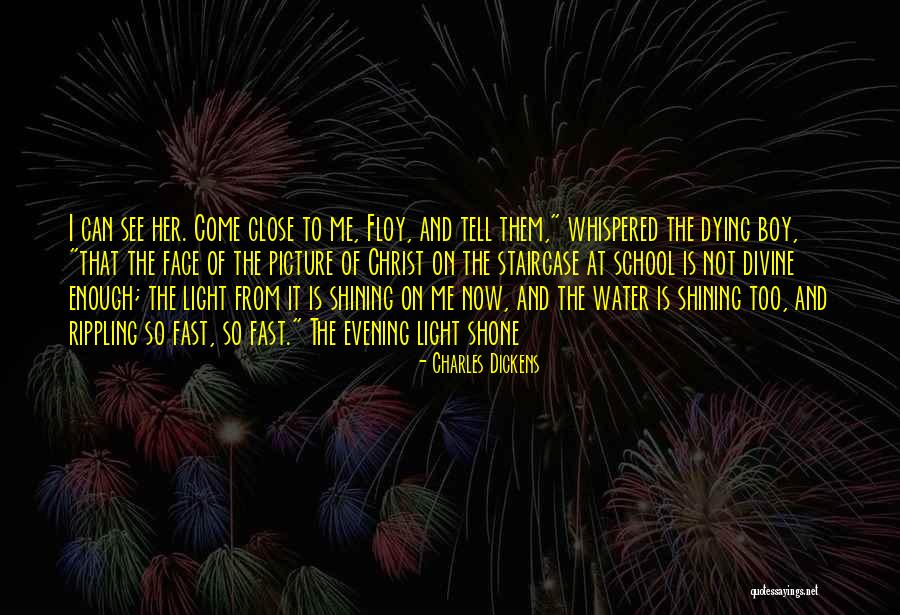 Dying Boy Quotes By Charles Dickens