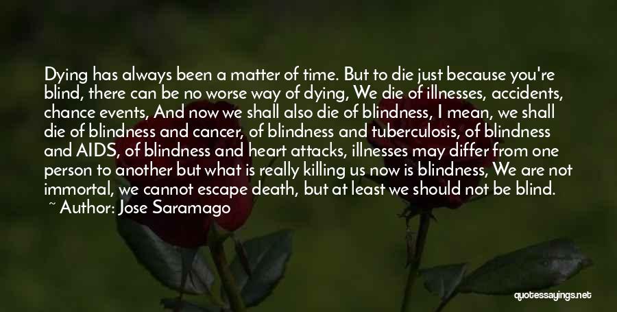 Dying Cancer Quotes By Jose Saramago