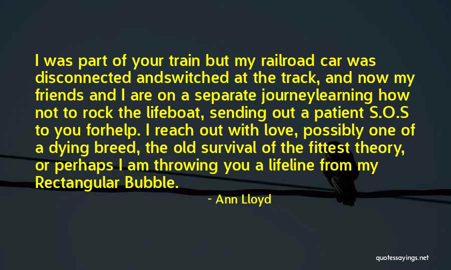 Dying For Your Friends Quotes By Ann Lloyd