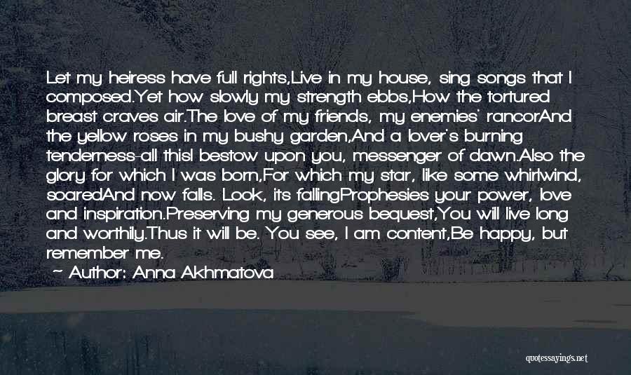 Dying For Your Love Quotes By Anna Akhmatova