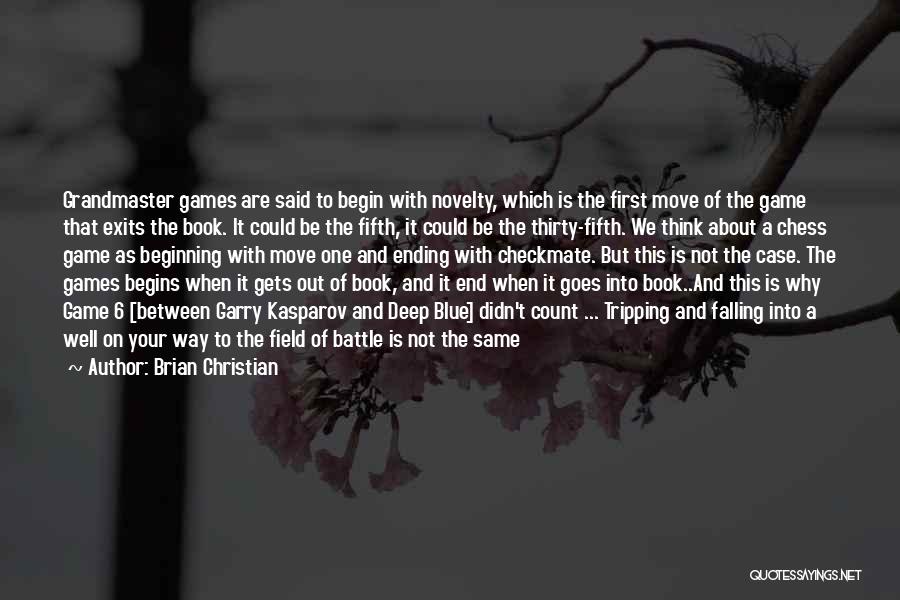 Dying In Battle Quotes By Brian Christian