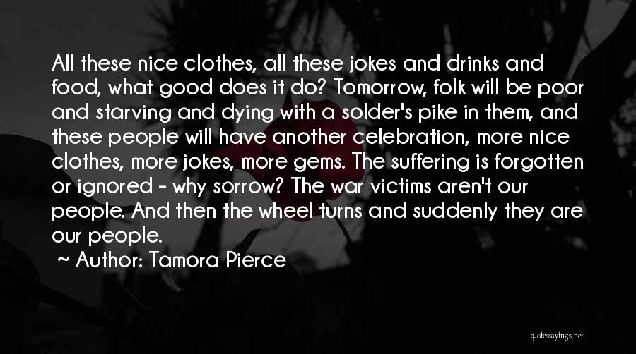 Dying In War Quotes By Tamora Pierce