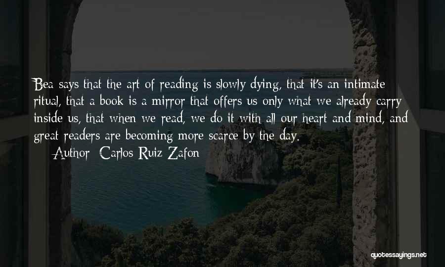 Dying Inside Quotes By Carlos Ruiz Zafon