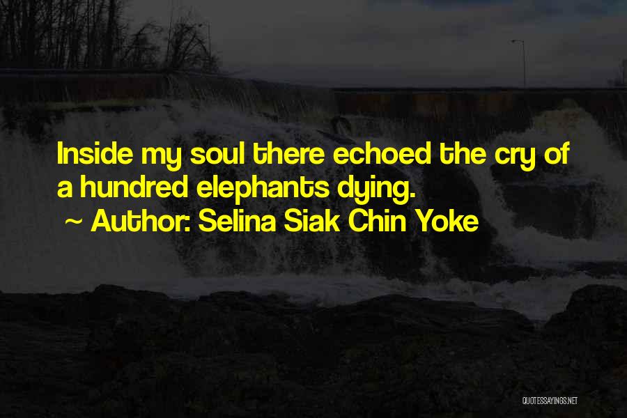 Dying Inside Quotes By Selina Siak Chin Yoke