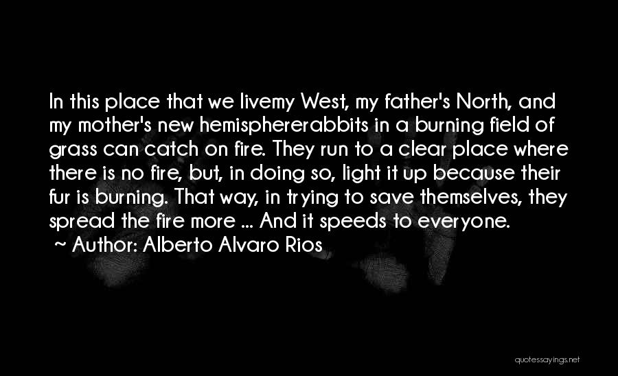 Dying Mother Quotes By Alberto Alvaro Rios