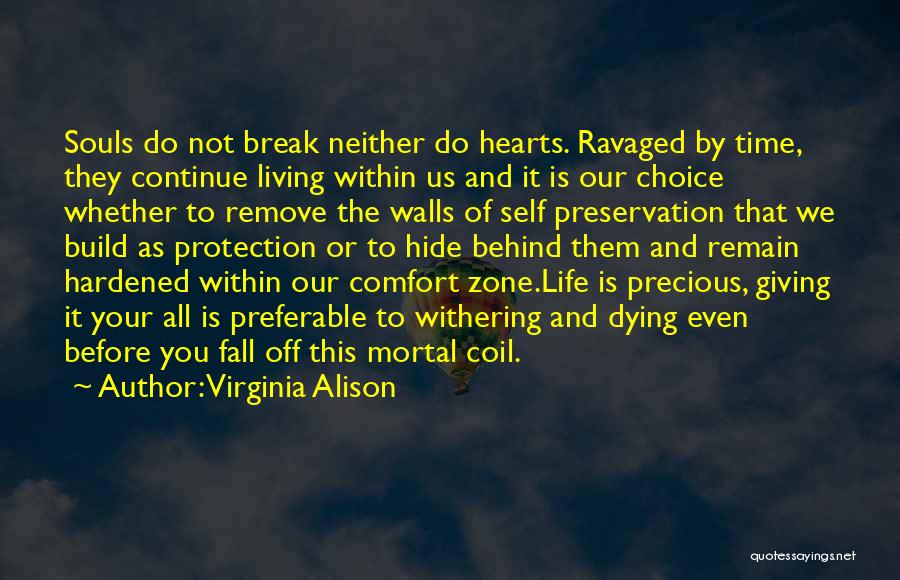 Dying Soul Quotes By Virginia Alison