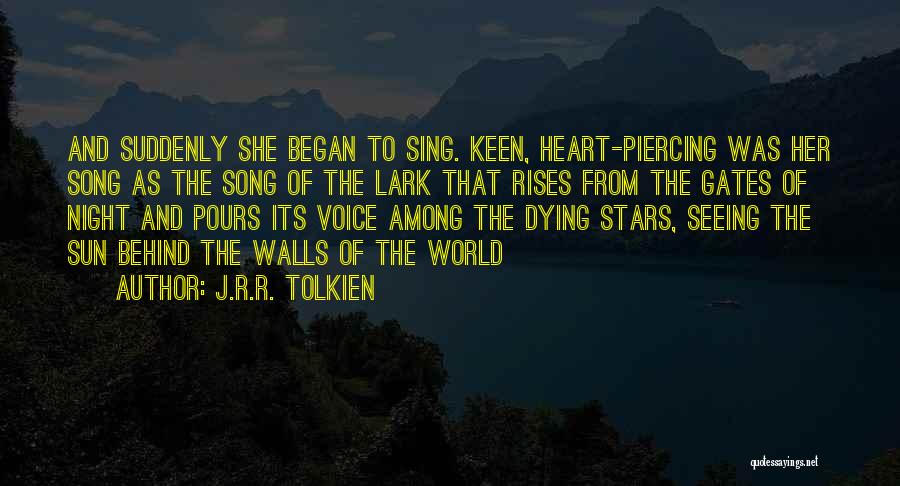 Dying Stars Quotes By J.R.R. Tolkien