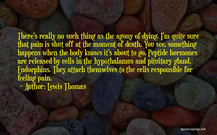 Dying To See You Quotes By Lewis Thomas