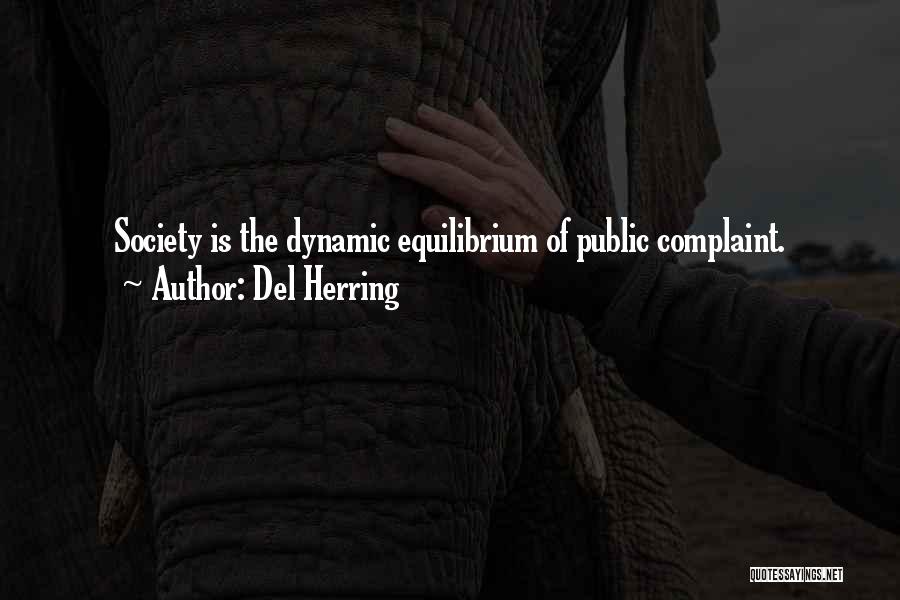 Dynamic Equilibrium Quotes By Del Herring