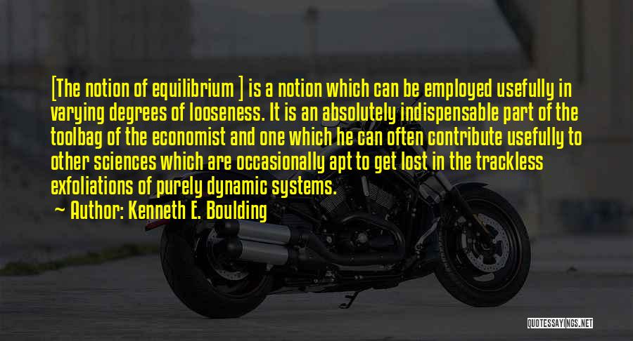 Dynamic Equilibrium Quotes By Kenneth E. Boulding