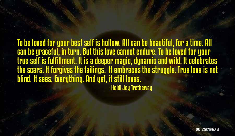 Dynamic Love Quotes By Heidi Joy Tretheway