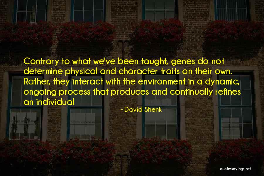 Dynamic Quotes By David Shenk