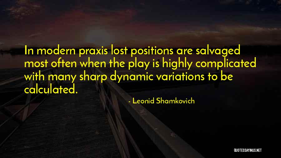 Dynamic Quotes By Leonid Shamkovich Dynamic Quotes By Leonid Shamkovich