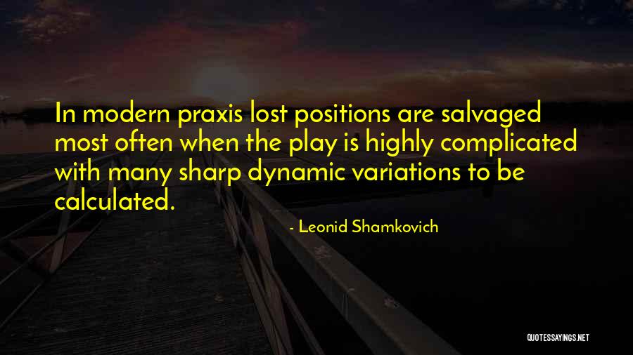 Dynamic Quotes By Leonid Shamkovich