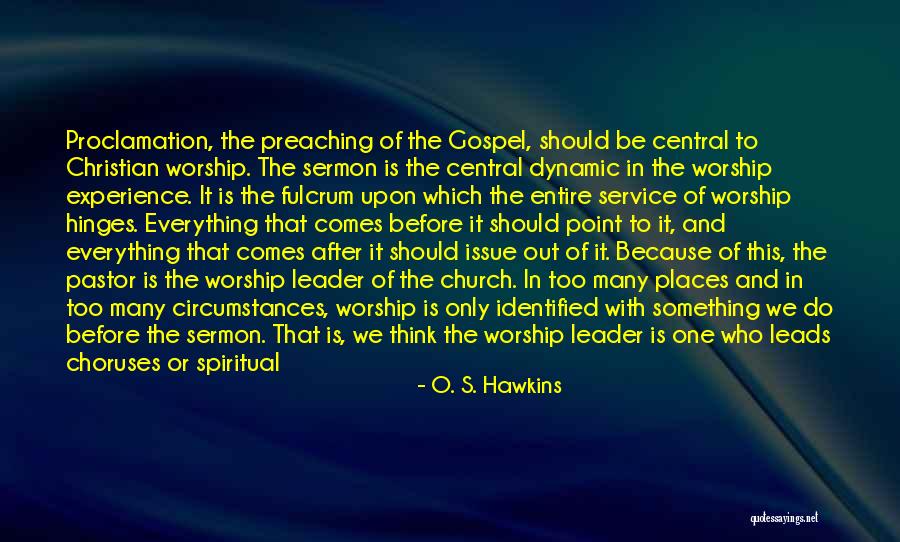 Dynamic Quotes By O. S. Hawkins Dynamic Quotes By O. S. Hawkins