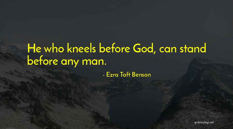 Dynarski College Quotes By Ezra Taft Benson