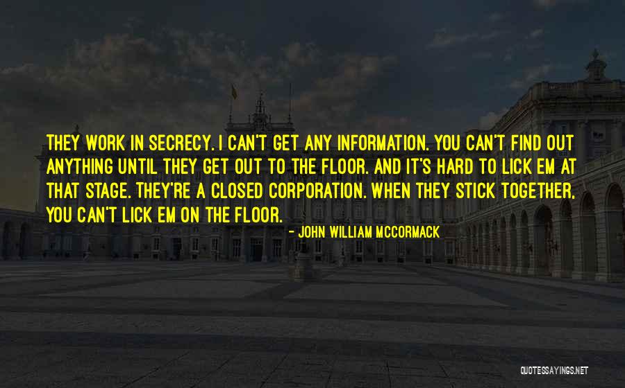 Dyno Quotes By John William McCormack Dyno Quotes By John William McCormack