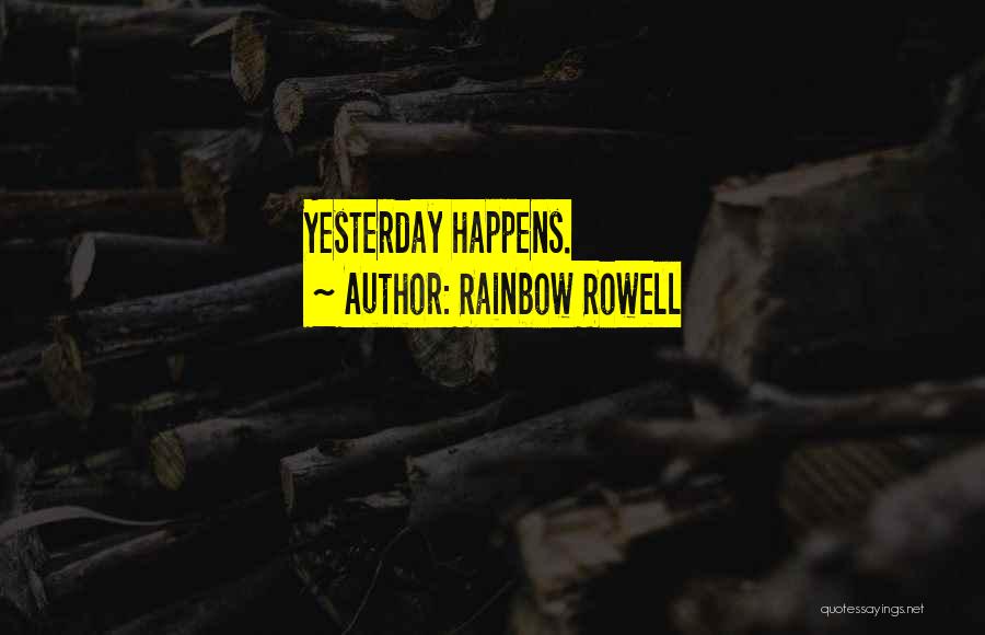 Dysopian Quotes By Rainbow Rowell