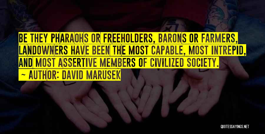 Dystopia Quotes By David Marusek