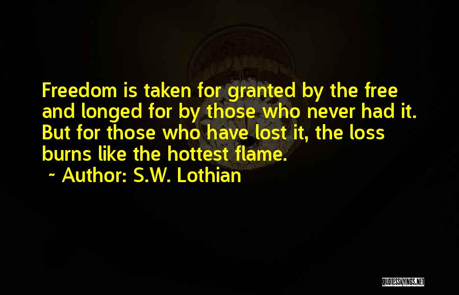 Dystopia Quotes By S.W. Lothian