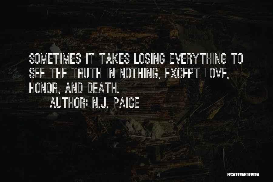 Dystopian Fiction Quotes By N.J. Paige