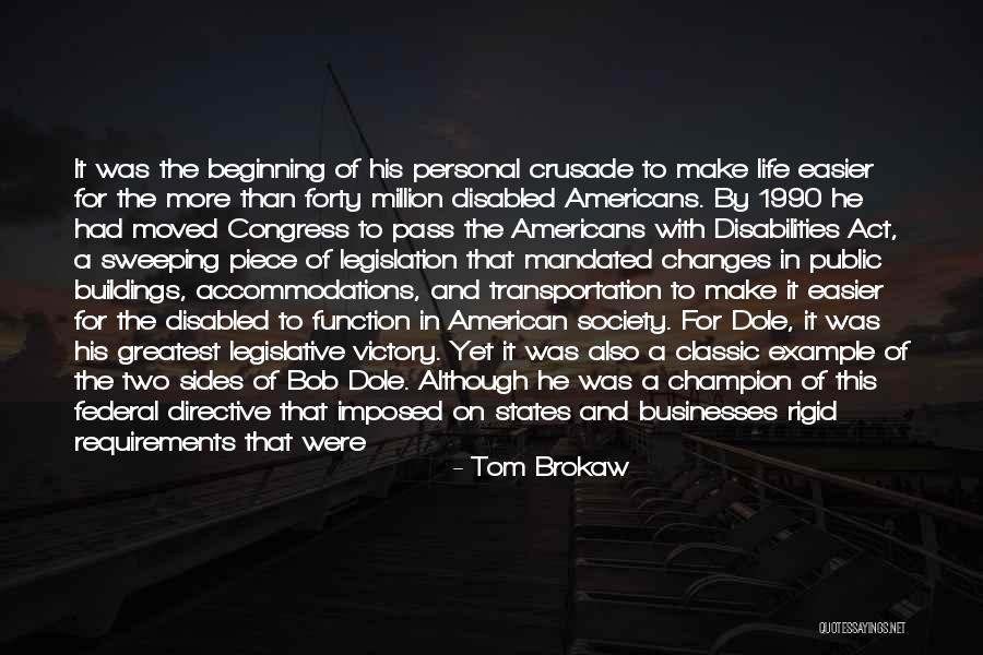 Dyszka Quotes By Tom Brokaw Dyszka Quotes By Tom Brokaw