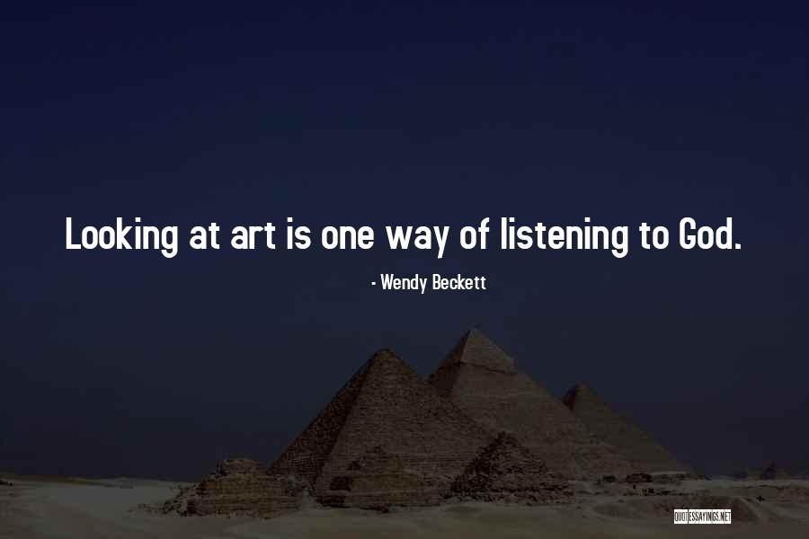 Dzavid Dzanic Quotes By Wendy Beckett Dzavid Dzanic Quotes By Wendy Beckett