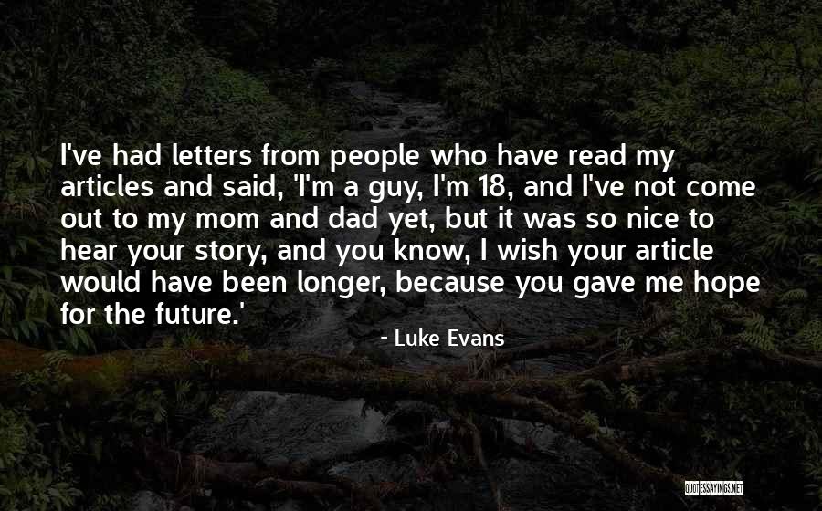 Dzh Marketing Quotes By Luke Evans Dzh Marketing Quotes By Luke Evans
