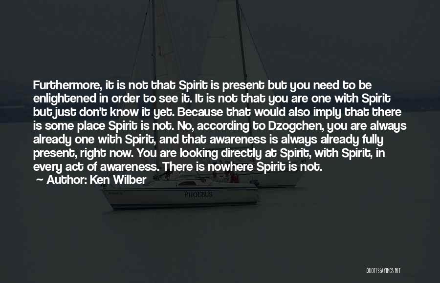 Dzogchen Quotes By Ken Wilber