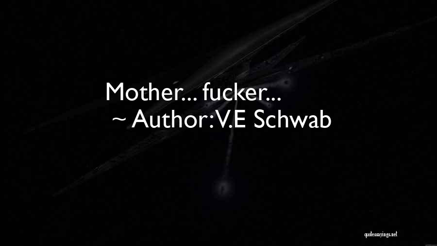 E-adm Quotes By V.E Schwab