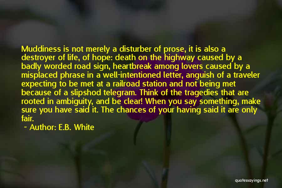 E.B. White Quotes 1955753