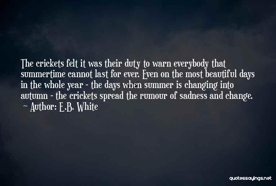 E.B. White Quotes 291696