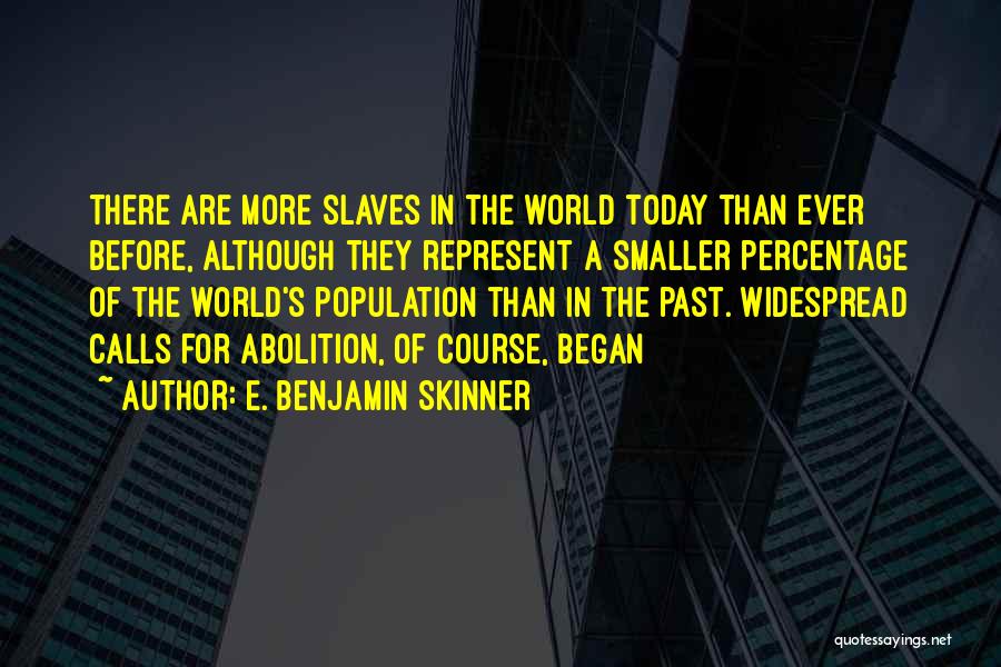 E. Benjamin Skinner Quotes 767047